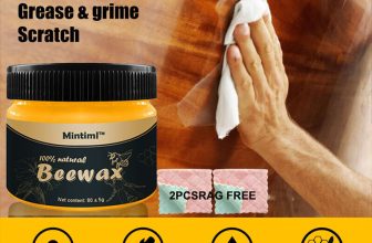 Beeswax Polish for Wood & Furniture 100% Natural of Traditional Wood Wax Finish