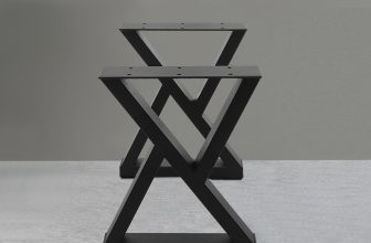 15.7″ Coffee Table Legs Metal Desk Leg Set of 2 Heavy Duty Furniture Decor Black