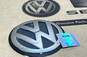 VW New Beetle Bonnet Hood Badge Emblem Chrome Mexico Spec New Genuine OEM NOS VW