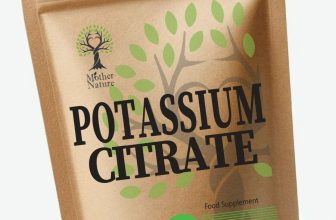 Potassium Citrate Capsules 500mg High Strength Clean Potassium Powder Supplement