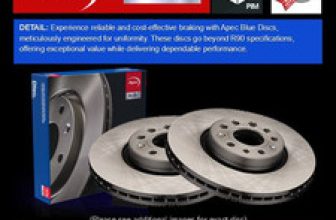 2x Brake Discs Pair Vented fits BMW 318 E36, E46 1.9 Front 95 to 01 286mm Set