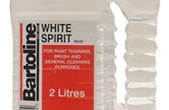 Bartoline White Spirit 2 Litre Paint Thinner Solvent Paint Brush Cleaner
