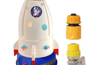 Rocket Sprinkler Outdoor Water Toy Summer Water Sprayer Toy