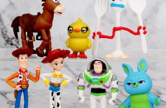 7Pcs Disney Toy Story Fokry Buzz Lightyear Woody Jessie Action Figure Model Gift