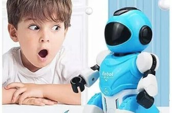 Robot Toys Rechargeable Kids RC Robots for Girls Boys Remote Control Toy UK