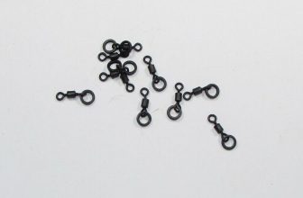 Micro Flexi Hook Swivel Size 22, Carp Fishing Mini Ring Hook Swivel, Terminal Ta