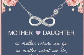 For Daughter Jewellery Gift From Mum Infinity Pendant Necklace Card + Gift Box