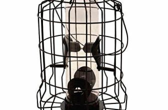 LARGE SQUIRREL-PROOF SEED FEEDER BIRD GARDEN SAFE FEEDING SEEDS PROTECTION BIRDS
