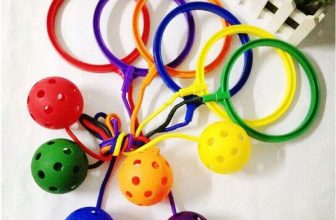 Kids Skip Ball Outdoor Fun Toy Balls Classical Skipping Toy Fitness Equipment VM