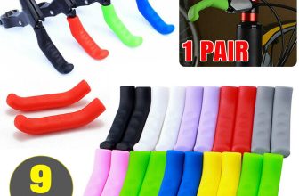 Mountain Bike MTB BMX Bicycle Soft Brake Fixed Pair Lever Grips Protectors Cover
