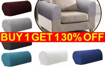 2pcs Removable Arm Stretch Sofa Couch Chair Protector Armchair Covers Armrest
