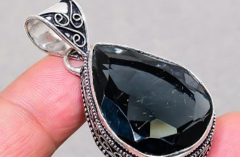 Alexandrite Pear Shape Gemstone Jewelry Unique Vintage Pendant 1.90″ SR 2956