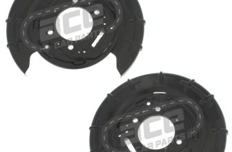 For Kia Ceed Hatchback 2007-2013 Rear Brake Disc Dust Shields Covers Plates Pair