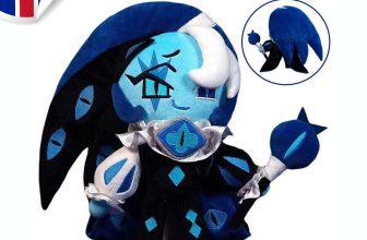 Shadow Milk Cookie Cookie Run: Kingdom Blue Multi-Eyed Wizard Girl Plush Toy