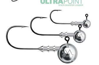 Mustad Classic Jig Head UltraPoint Pike Predator Tackle Soft Lures Jig Heads