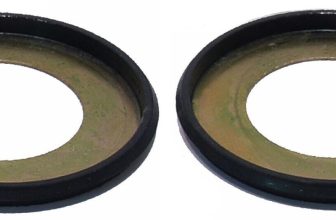 Two Taper bearing seals SBS3 (28×46 mm) & SBS5 (30×55 mm) used in steering head