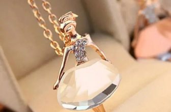 Ballerina Necklace, Lovely Ballet Jewellery Gift For Dancer Girls Women Daughter
