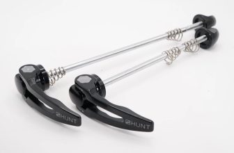 Hunt Wheels Quick-Release QR Skewers | 4 Season Disc Brake | Black | Pair