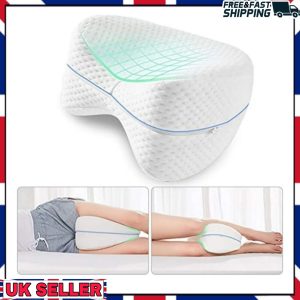 Leg Knee Pillow Premium Comfortable Memory Foam Leg Pillow for Side Sleepers
