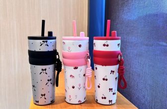 700ML Thermal Water Bottle Bow Direct Drinking Cup Winter Vacuum Cup  Car Cup