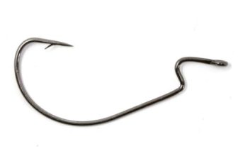 Phoxinus EWG Offset Worm Hooks – Weedless Fishing Hooks – Wrasse, Perch, Bass