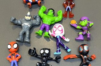 Pack Marvel Spidey And His Amazing Friends Ghost Spider Rhino Goblin Hulk Figure