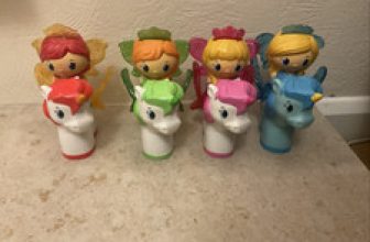 Mega Blocks First Builders Fairies Riding Alicorns Figures/Characters Horses