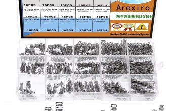 240 COMPRESSION SPRINGS ASSORTED KIT 15 SIZES  MINI SPRINGS 304 STAINLESS STEEL