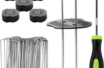 Galvanised U Pins Weed Control Fabric Pegs Garden Turf Securing Membrane