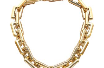 Punk Hip Hop Choker Chunky Chain Necklace Statement Fashion Charm JewelryBDZ8