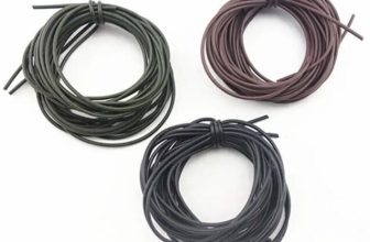 carp fishing rig tubing 2m, 4m, 6m Black Brown Green anti tangle rig sleeve