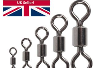 Rolling Barrel Swivels Sea Fishing Sizes 1 2 3 4 6 8 10 Coarse Carp Pike Trout