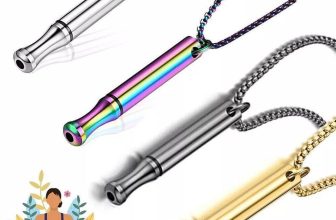 Anti Vaping Necklace Stress Relief Necklace Quit Smoking Mindful Breathing Tool^