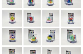 Pontiki Collectable Fidget Building Toys Multicoloured – Mix & Match Parts Play