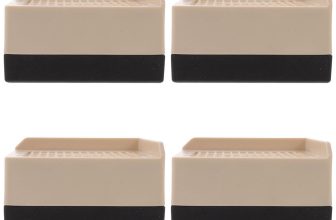 4 Pcs Couch Risers Desk Raisers Blocks Bed Mat Furniture Support Office