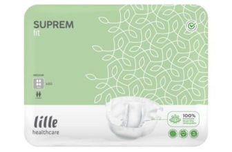 Lille Healthcare Suprem Fit Maxi – Medium – Pack of 20 – Incontinence Pad 3370ml