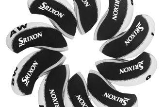 10Pcs Srixon Club Golf Iron Head Covers Headcovers Neoprene White