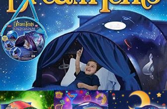 Deluxe Dream Tent with Bag Pop Up Foldable Bed Home Playhouse Kids Birthday Gift