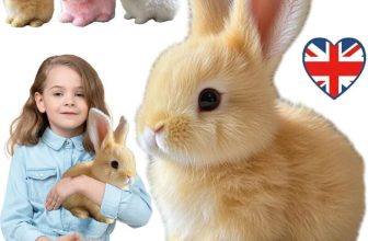 Bunby – My Realistic Bunny Toy, Vitality Bliss Bunny with Sounds and Movements