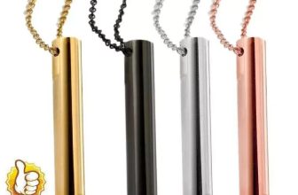 Quit Stop Smoking Vaping Breathing Necklace Breathlace Stress Anxiety Relief Toy