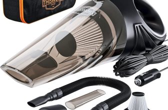 Car Vacuum Cleaner Portable Lightweight Powerful Handheld Vacuum 3 Accessories