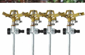 Impulse Metal Spike Sprinkler Hozelock Compatible Water Garden Lawn Grass