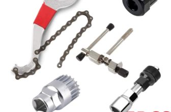 5Pcs Bicycle Repair Kits Bike Cassette Crank Chain Whip Spanner Removal Tool UK