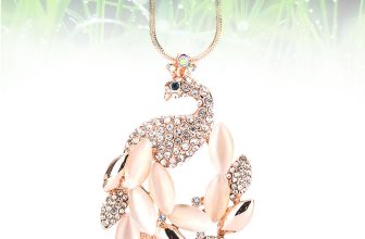 Crystal Sweater Necklace Vintage Sweater Necklace Valentine Jewelry