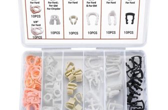 Easy to Use Fuel Line Retainer Clip Kit for Ford Car Accessory 70Pcs Set