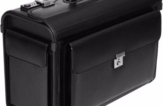 New Executive Flight Pilot Case Business Laptop Travel Work Cabin Bag Briefcase