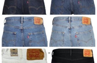 Levis 501 Original Fit Jeans Straight Leg Button Fly 100% Cotton Blue Black