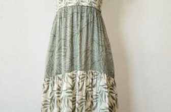 Anthropologie Midi Dress New Size Medium Green Bow Coquette Floral Pockets Boho