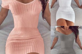 Women Ladies Casual Bodycon Knit Sweater Top + Mini Dress Skirt Set Party Club