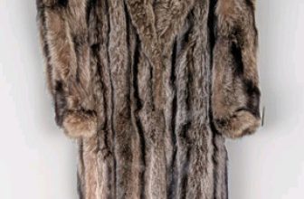 Pamela McCoy Faux Fur Full Length Coat Brown Long Women’s Plus Size XS